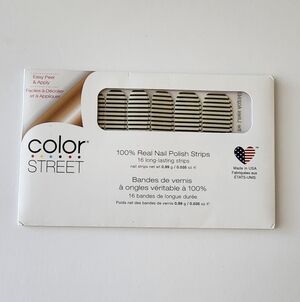 Color Street “Between The Lines” RETIRED Nail Polish Strips NEW/SEALED